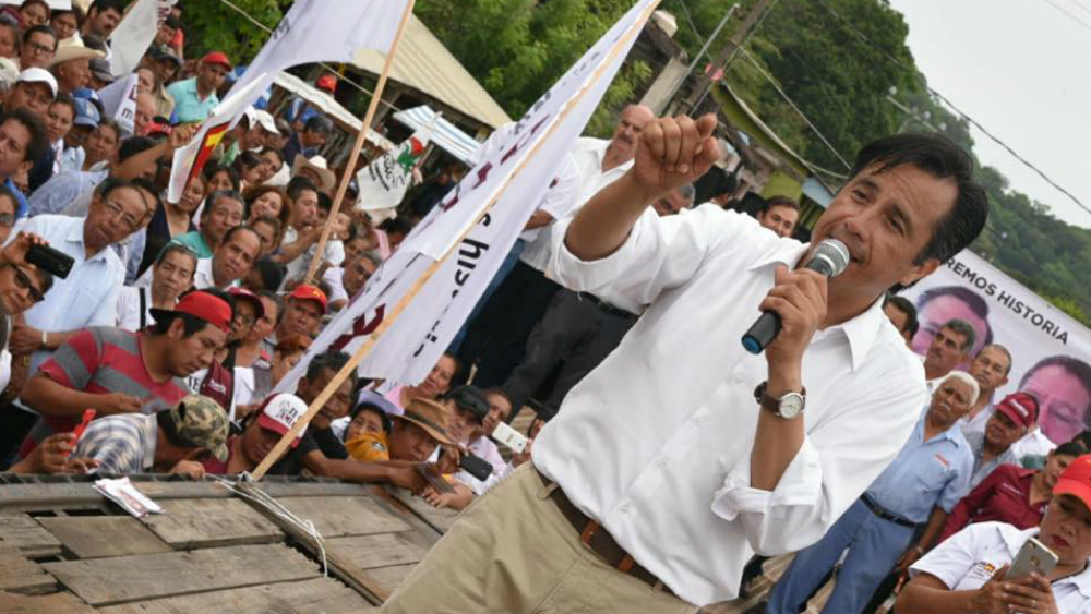 Nueva forma de política se inaugurará en Veracruz: Cuitláhuac García