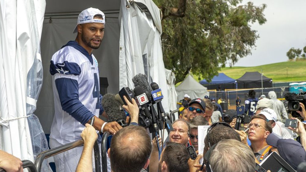 Dak Prescott no protestará durante himno