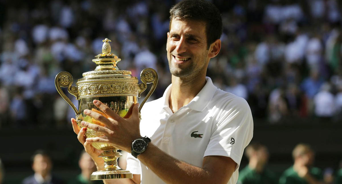 Djokovic gana por cuarta vez el trofeo de Wimbledon