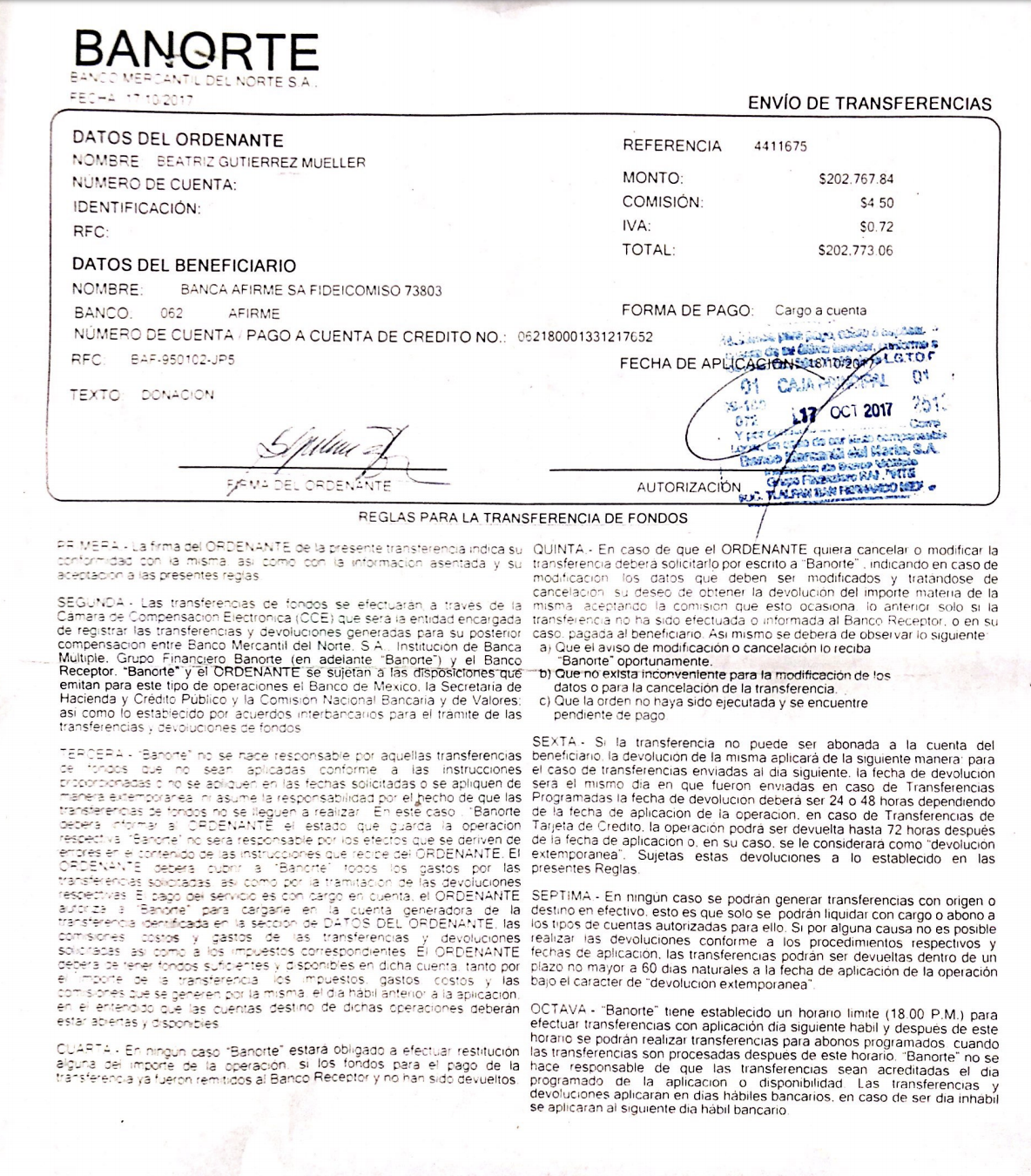 AMLO reveló depósitos a fideicomiso - donaciones-amlo-fideicomiso-2