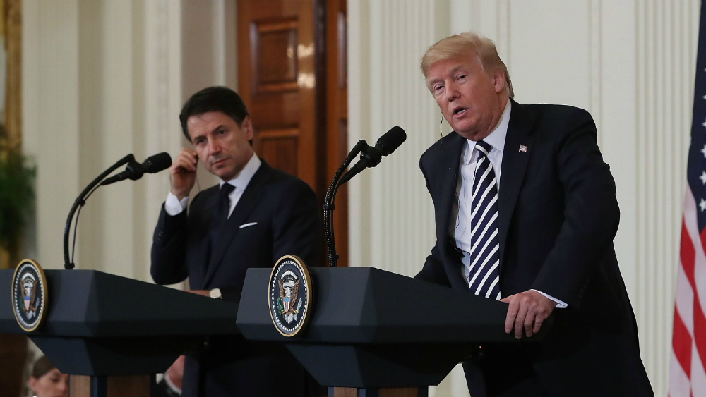 Las sanciones de EE.UU. a Rusia seguirán vigentes: Trump - donald-trump-conferencia