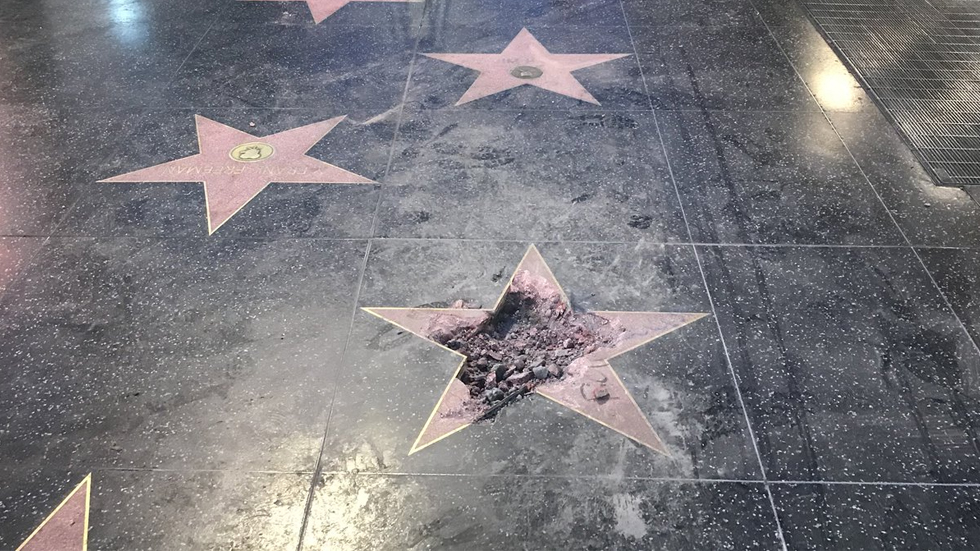 Destructor de estrella de Trump pide retiro definitivo del emblema