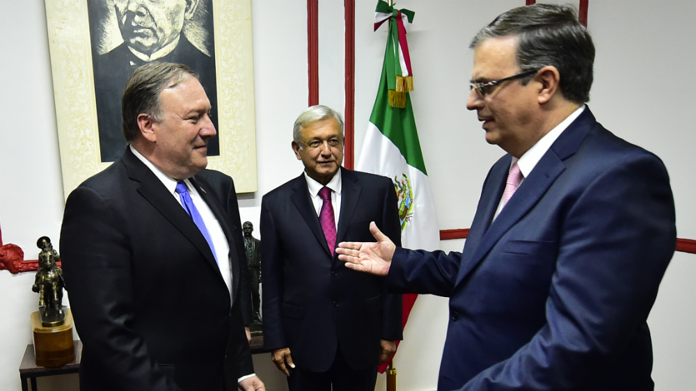 Reunión AMLO-Pompeo “cordial y con optimismo razonable”: Ebrard Reunión AMLO-Pompeo “cordial y con optimismo razonable”: Ebrard