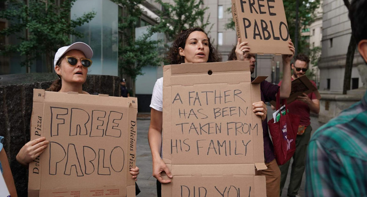 Pedirán a juez cancelar deportación de repartidor de pizza en Nueva York