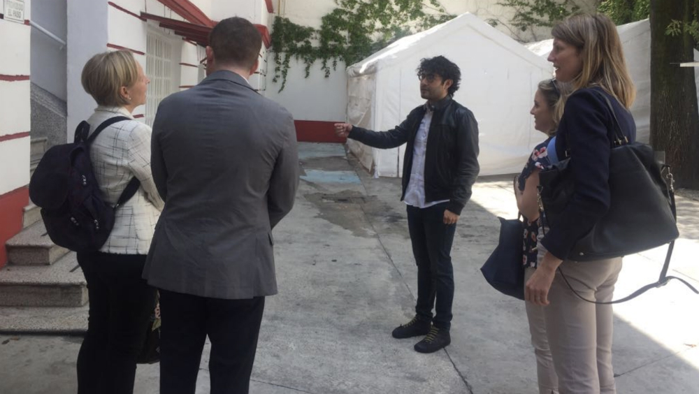 Personal de embajada canadiense visita oficinas de AMLO Personal de embajada canadiense visita oficinas de AMLO