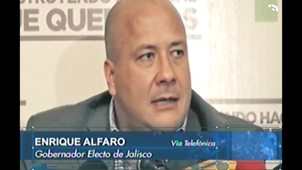 Alfaro no reconocerá a delegados de AMLO; tratará directamente con él