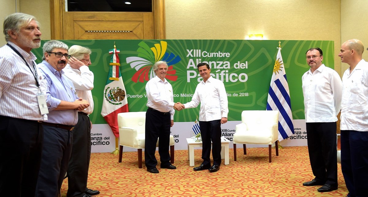 EPN sostiene encuentros privados con presidentes de Latinoamérica