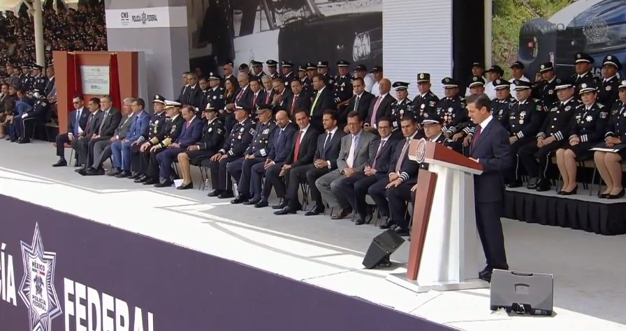 EPN encabeza celebración del 90 aniversario de la Policía Federal - epn-pf1