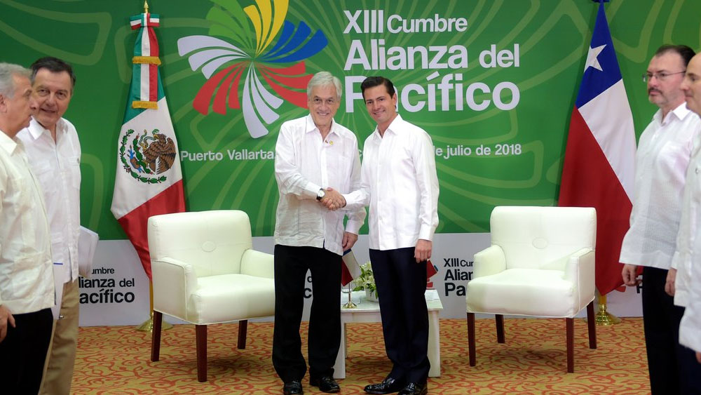 EPN se reúne con el presidente de Chile