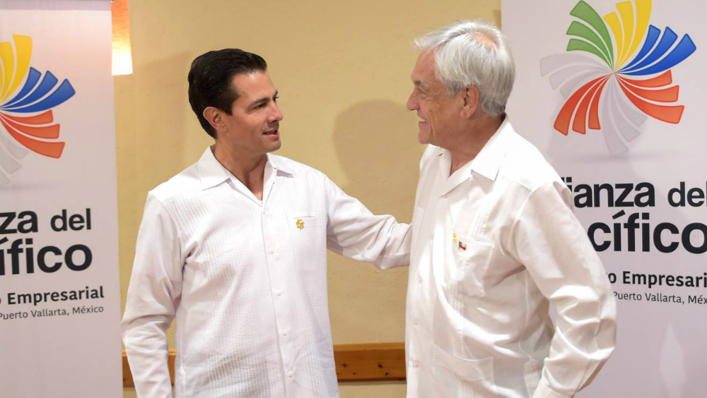 "Hay vida después de la Presidencia": Piñera a EPN - epn-pinera