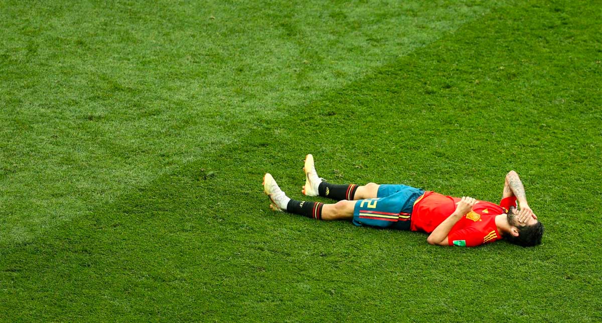 Rusia elimina a España desde los once pasos