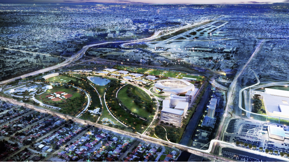 Revelan proyecto de estadio de Beckham en Miami