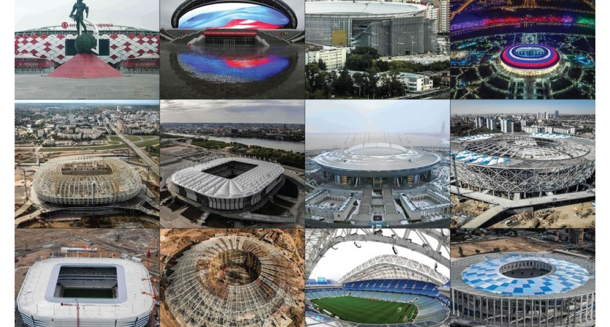 El futuro de los estadios del Mundial Rusia 2018