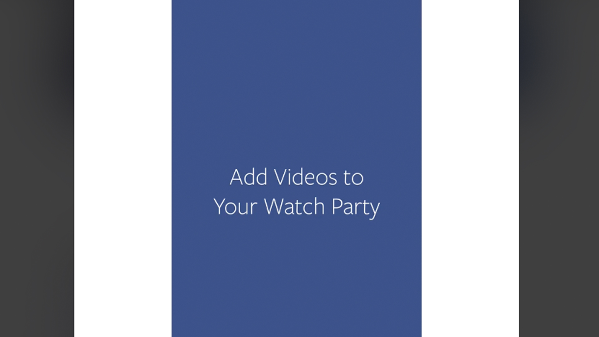 Facebook anuncia lanzamiento de nueva función para videos