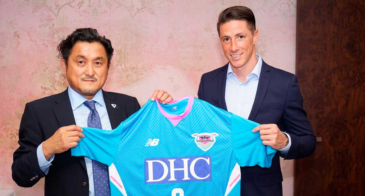 Fernando Torres firma con el Sagan Tosu japonés