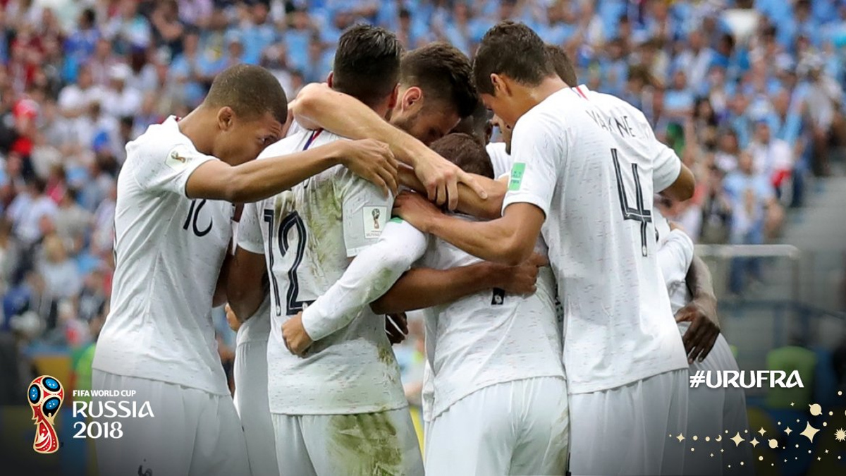 Francia elimina a Uruguay