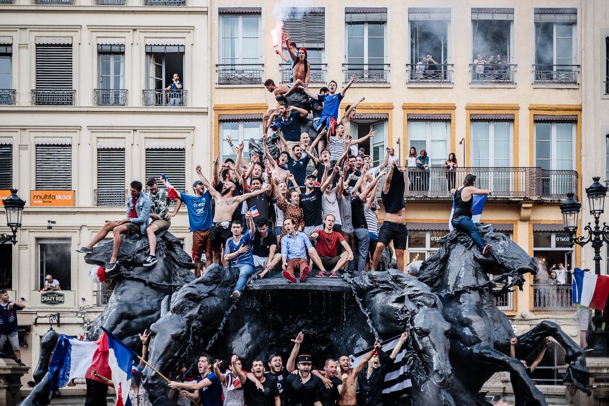 Así celebran los franceses la Copa del Mundo - franciaint3