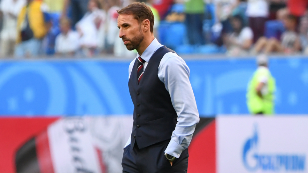 "Todavía no somos uno de los cuatro mejores equipos del mundo": Southgate - gareth-southgate-manos
