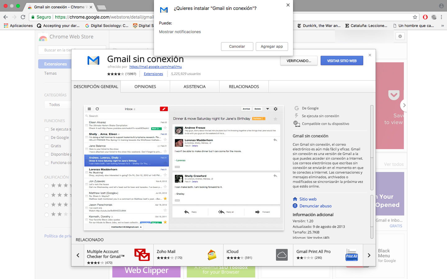 ¿Cómo usar Gmail en modo 'offline'? - gmail-offline-2