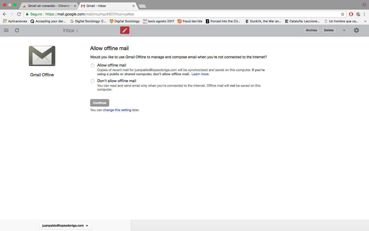 ¿Cómo usar Gmail en modo 'offline'? - gmail-offline-4