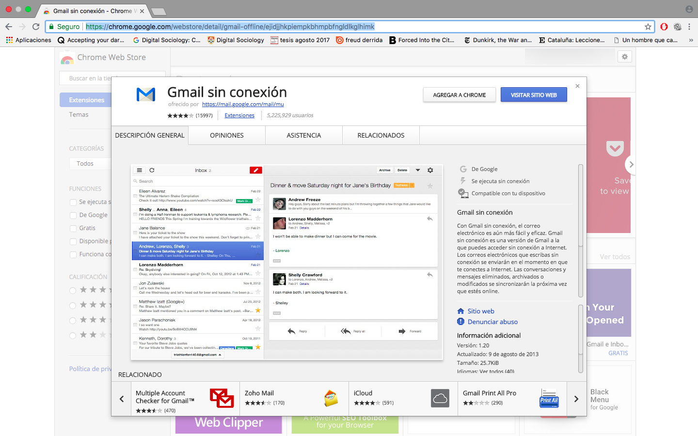 ¿Cómo usar Gmail en modo 'offline'? - gmail-offline
