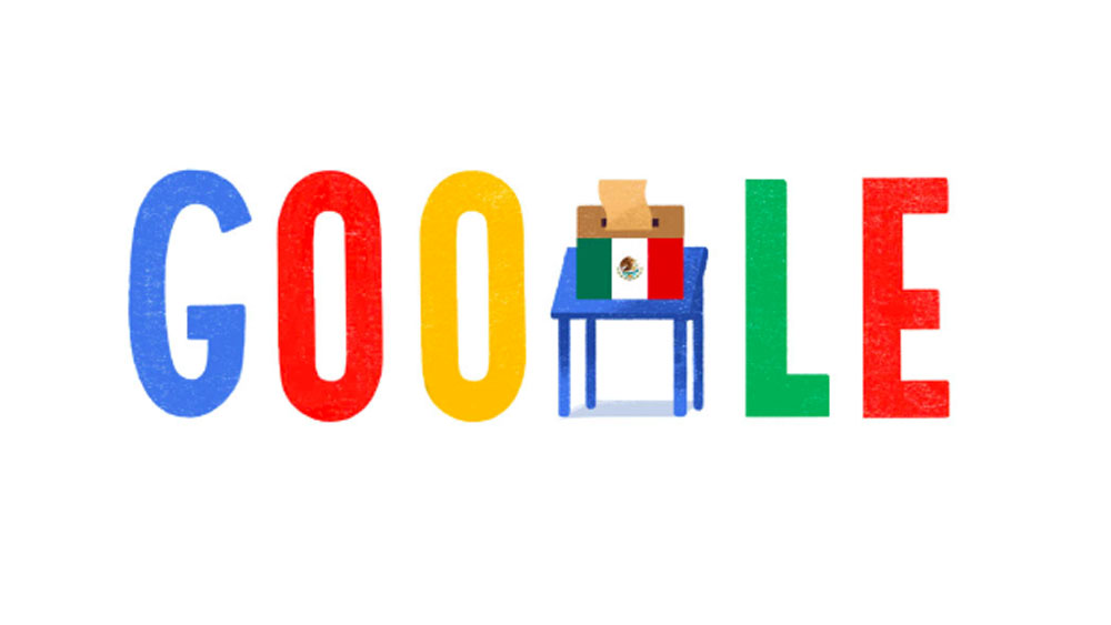 Google dedica doodle a elecciones en México