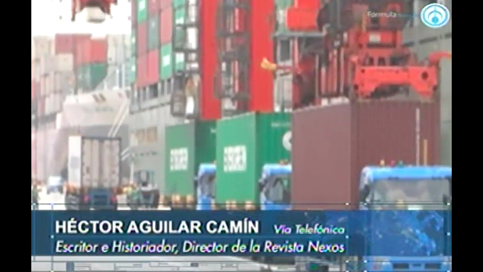 Se ve un optimismo en la renegociación del TLC: Héctor Aguilar Camín