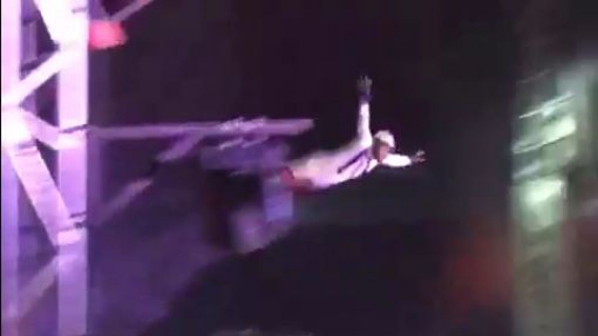 #Video Hombre bala sobrevive a error en lanzamiento