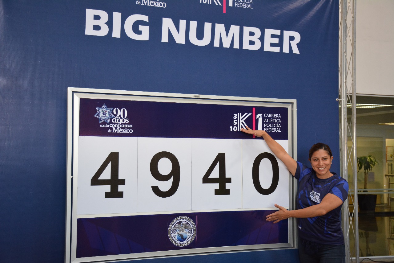 Policía Federal celebra con carrera 90 años de existencia - image4