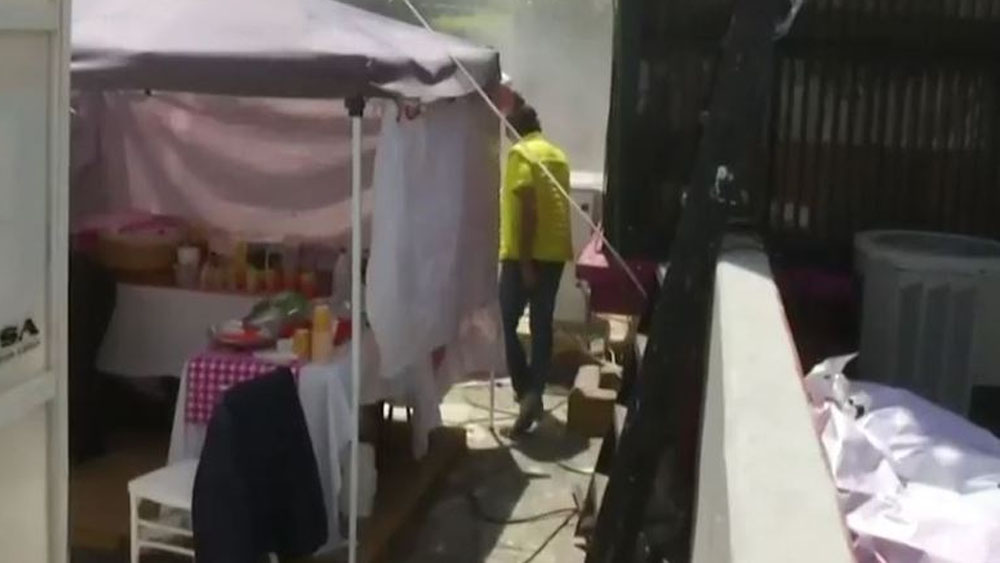 #Video Conato de incendio en instalaciones del INE