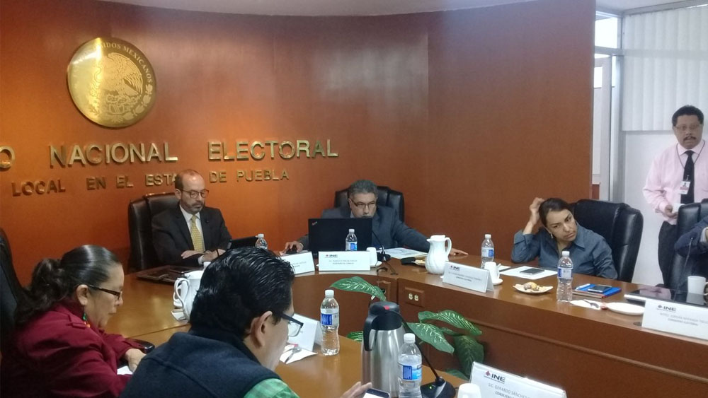 INE concluye cómputos en consejos distritales de Puebla