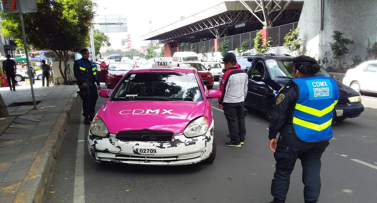 Infraccionan a 70 en un día de operativo en la Ciudad de México