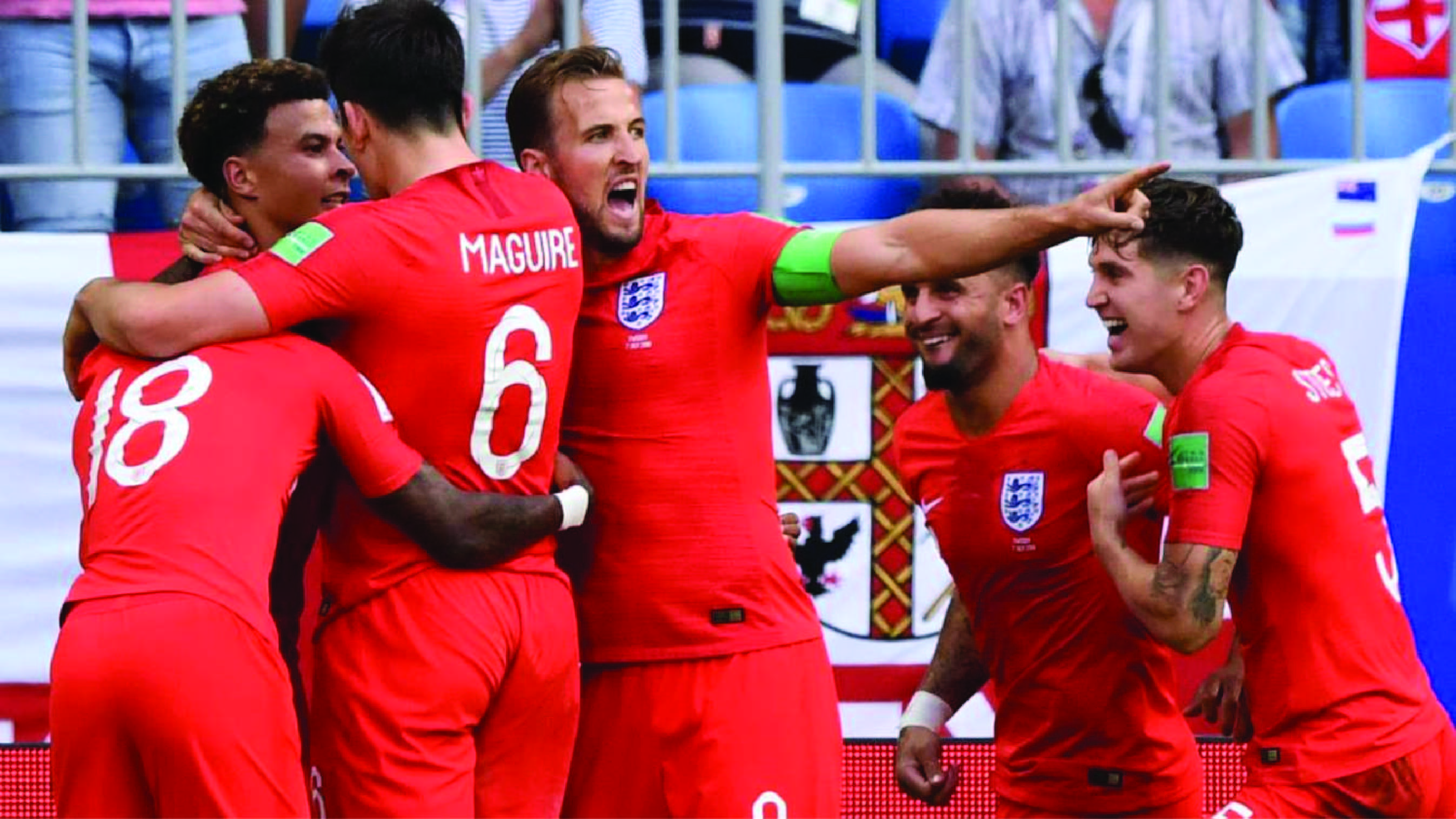 Famosos celebran el pase de Inglaterra a semifinales