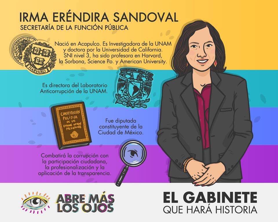 Este será el gabinete de López Obrador - irma-erendira-sandoval