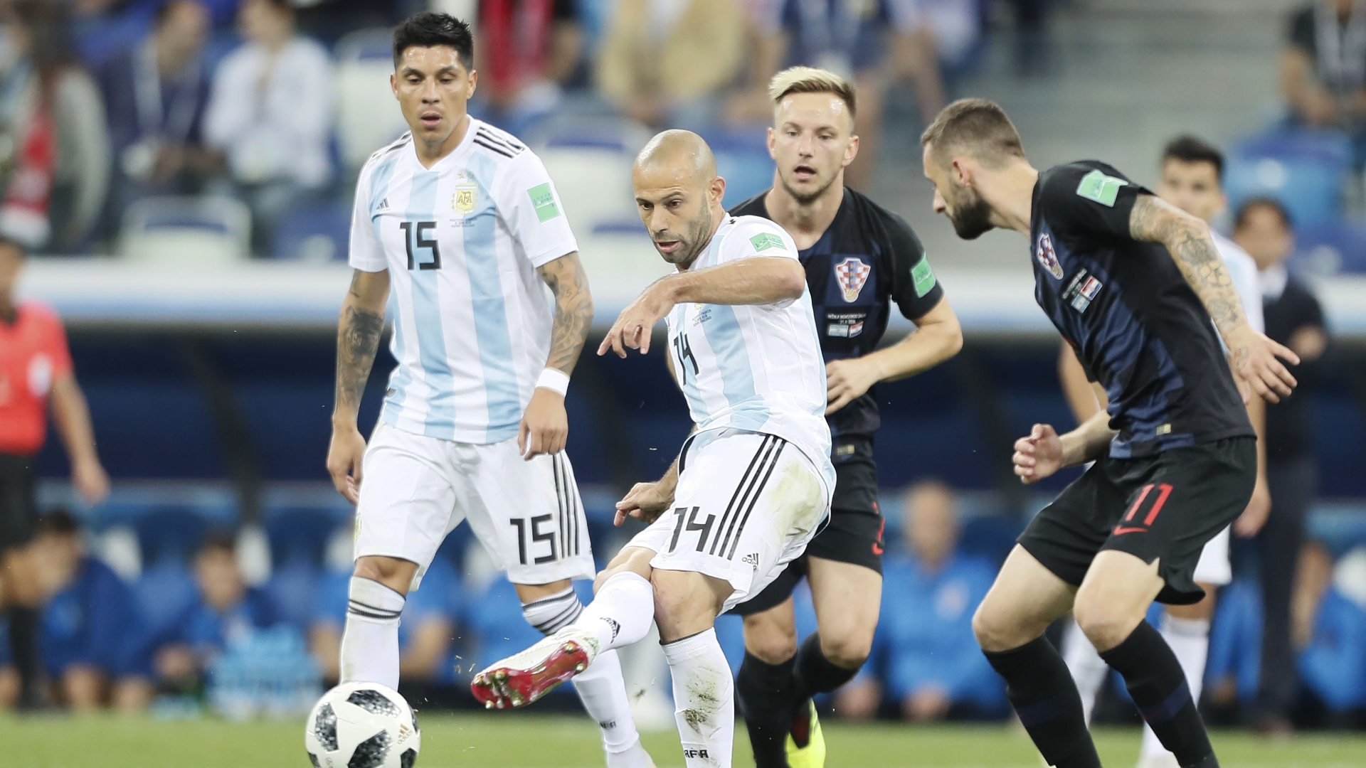 Así despidió la FIFA a Márquez, Iniesta y Mascherano - javier-mascherano-argentina