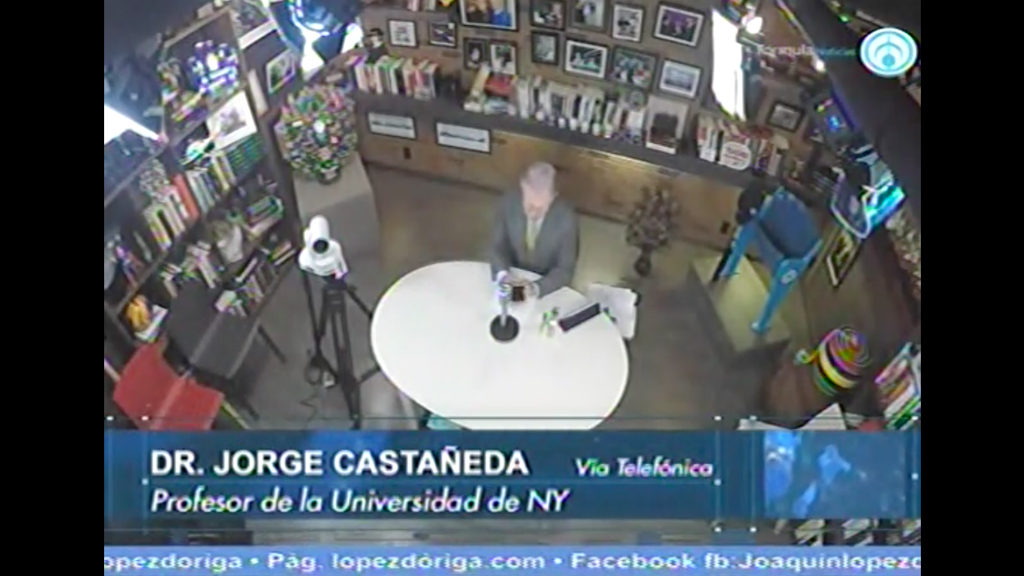 Ebrard es una persona con mundo: Jorge Castañeda