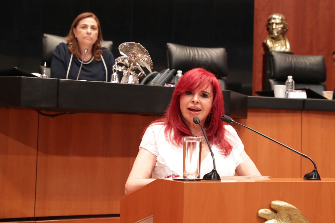 Layda Sansores regresa al Senado