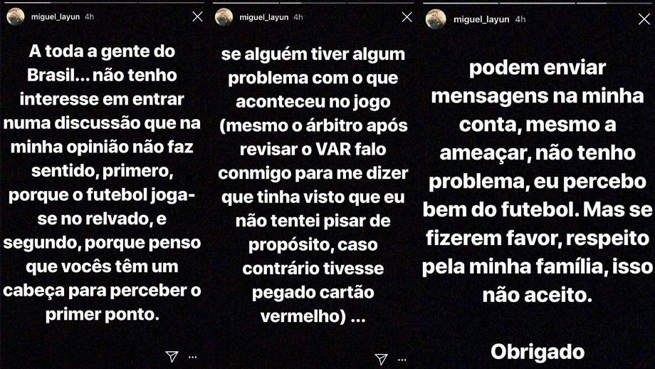 Miguel Layún pide respeto a fans brasileños - layun-instagram-brasilenos
