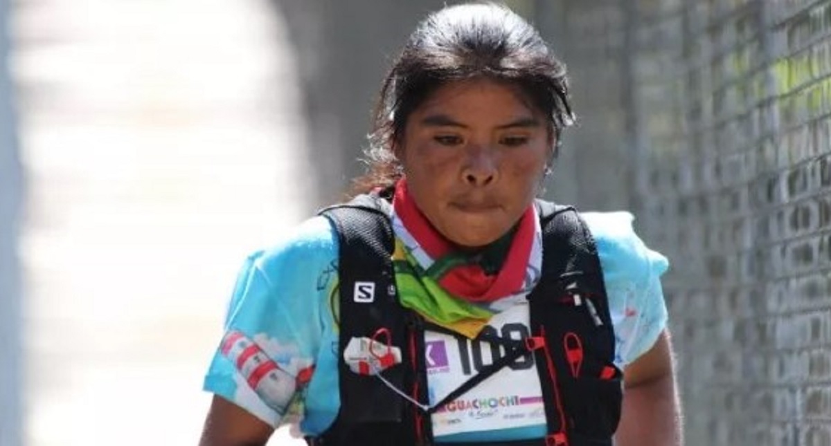 Rarámuri queda segunda en ultramaratón pese a granizada - lorena-ramirez-nahueachi