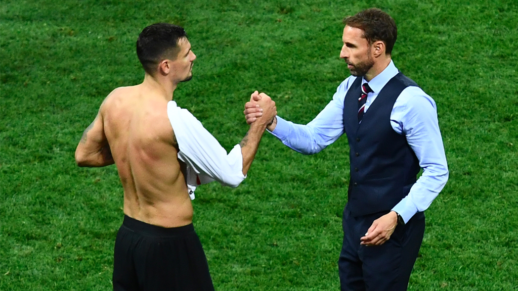 "Nos encanta que nos subestimen": jugador de Croacia - lovren-y-gareth-southgate-mundial-croacia-inglaterra