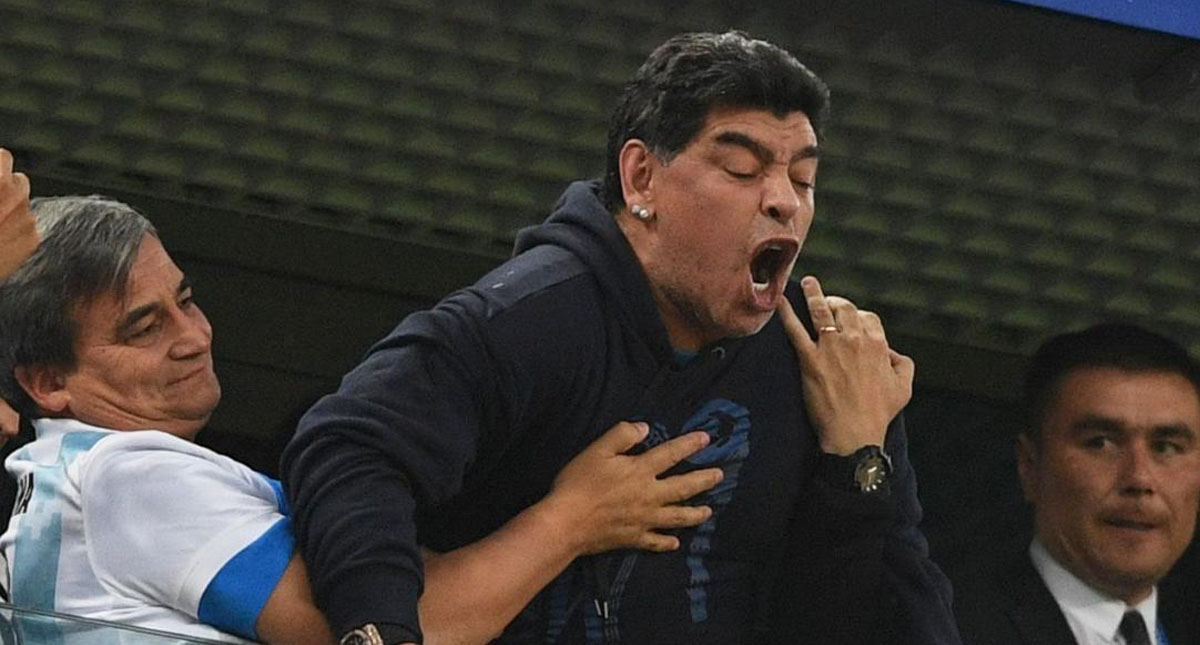 “Después de Messi somos un equipito más”: Maradona