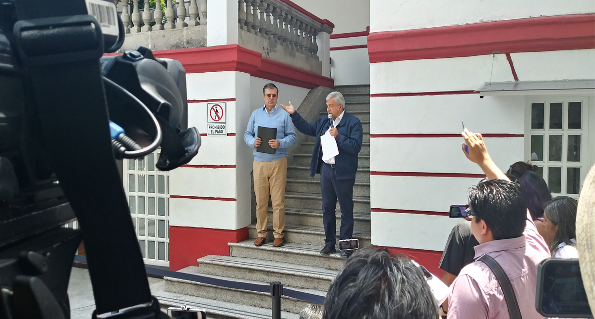 Palabras de Trump sobre AMLO son “buenas e interesantes”: Ebrard Palabras de Trump sobre AMLO son “buenas e interesantes”: Ebrard