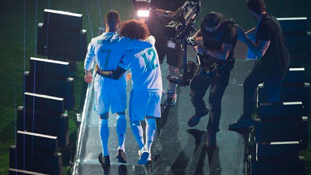 Marcelo se despide de Cristiano Ronaldo