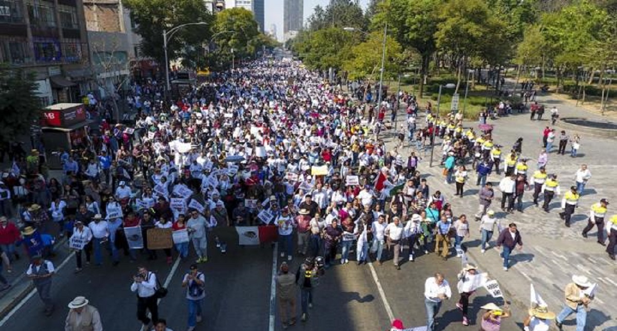 Al menos tres movilizaciones afectarán tránsito de la Ciudad de México