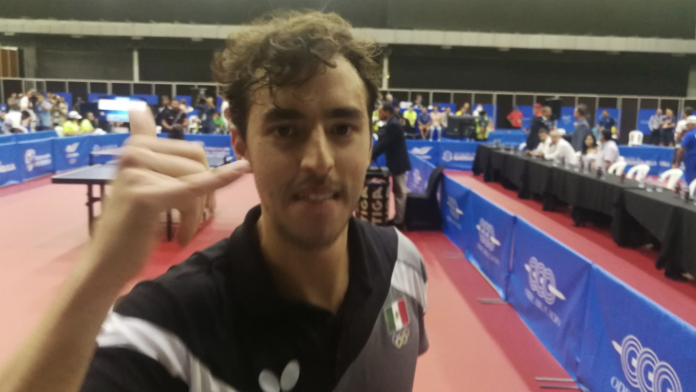 Marcos Madrid conquista oro en tenis de mesa de JCC 2018