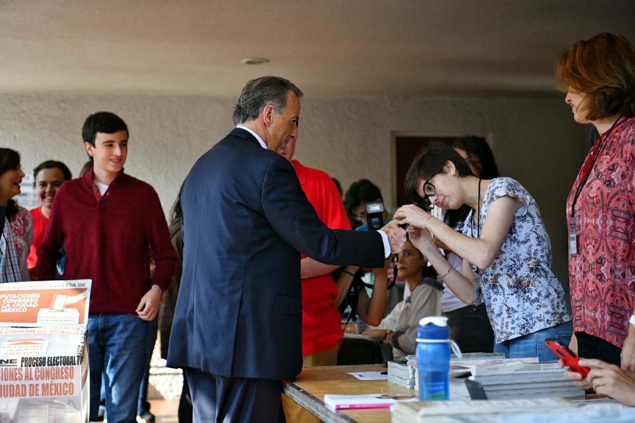 "Voté por el que considero que es el mejor, yo mero": Meade - meade-54323453