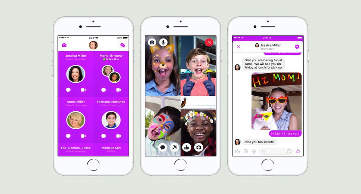 Padres podrán tener control sobre chats de sus hijos con Messenger Kids - messenger-kids-1