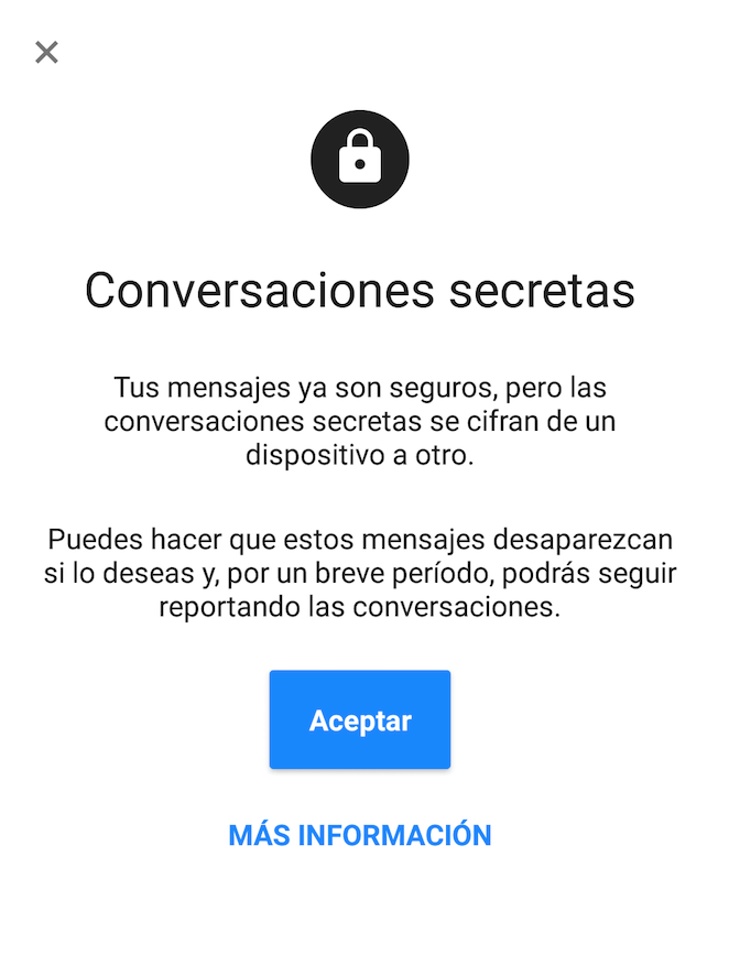 ¿Cómo enviar mensajes secretos y que se auto eliminan en Messenger? - messengerint