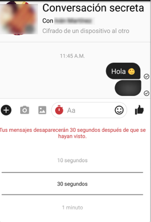 ¿Cómo enviar mensajes secretos y que se auto eliminan en Messenger? - messengerint1