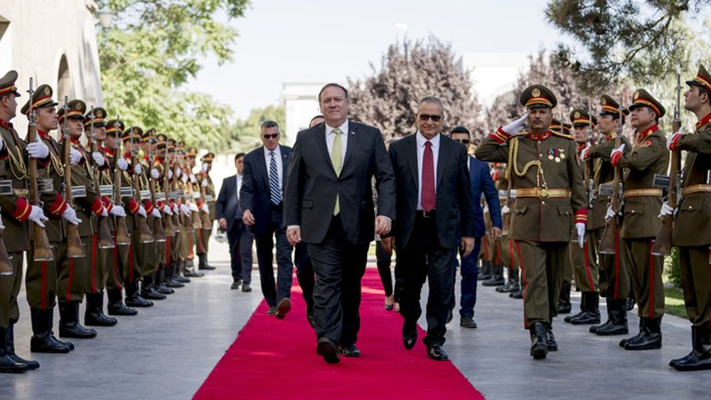 Mike Pompeo realiza viaje sorpresa a Afganistán